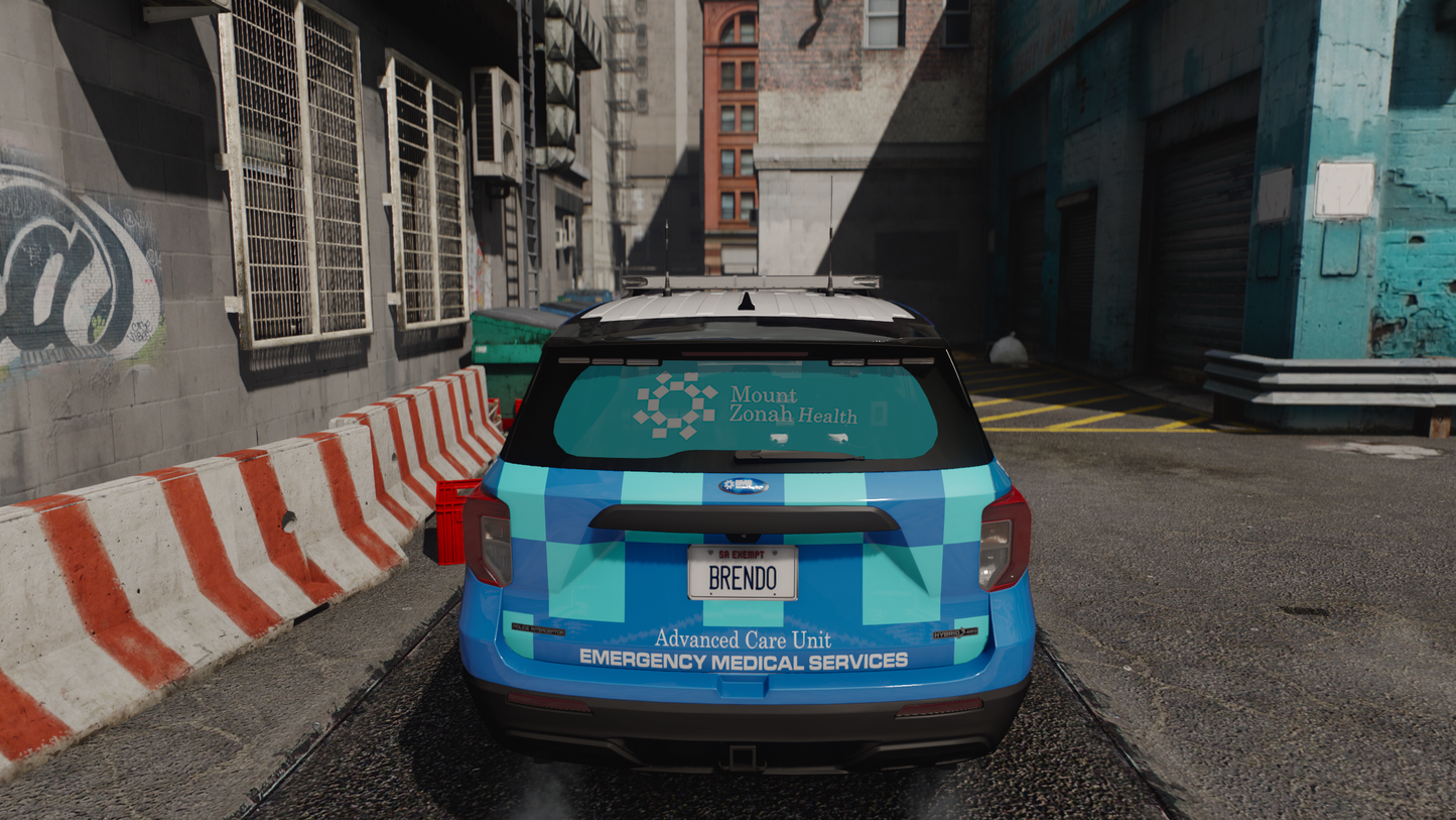 2020 Medium Sized EMS "ACU" SUV