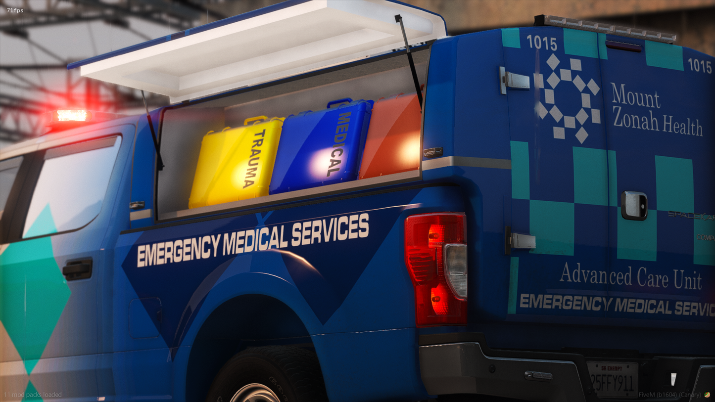 2022 Medium Sized EMS "ACU" Truck