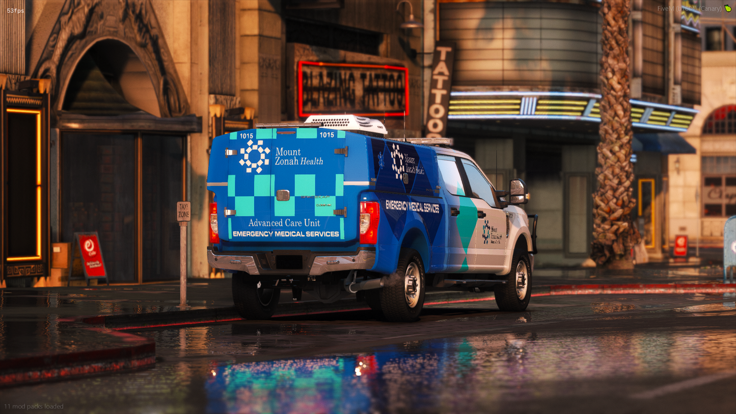 2022 Medium Sized EMS "ACU" Truck